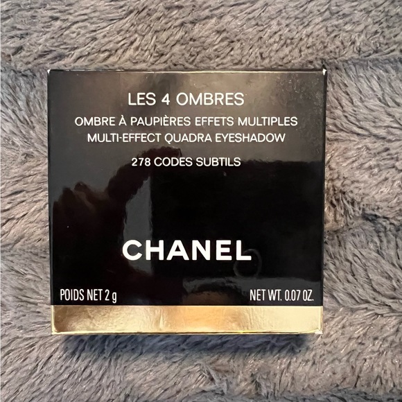 BNIB Chanel Les 4 Ombres Eyeshadow #278 Codes Subtils - Picture 3 of 12